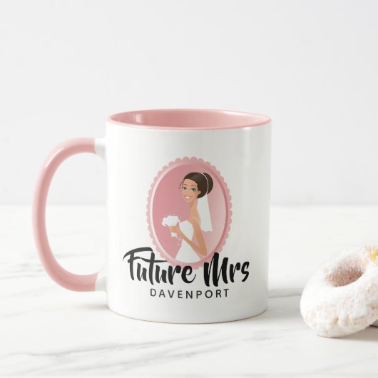 Bride Wedding Attire Future Mrs Custom Mok (Met donut)