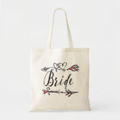 Bride Wedding Bride Tribe Tote Bag (Voorkant)