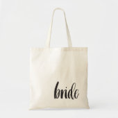 BRIDE Wedding Canvas tas (Voorkant)