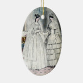  bride Wedding Dress Keramisch Ornament (Rechts)