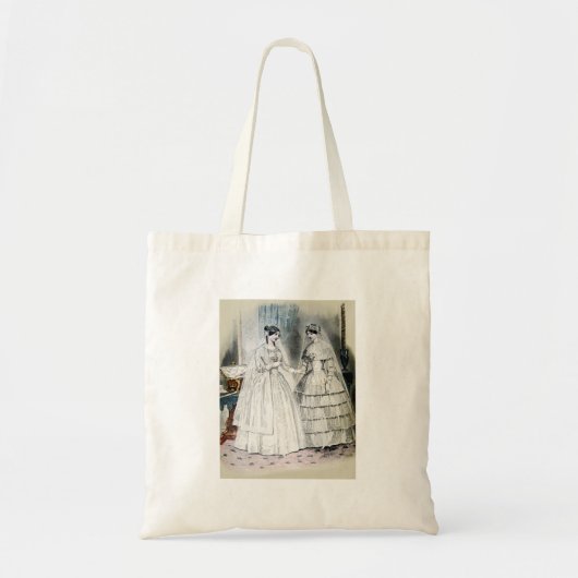 bride Wedding Dress Tote Bag (Voorkant)