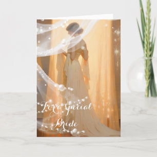 Bride Wedding Kaart