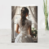 Bride Wedding Kaart (Voorkant)