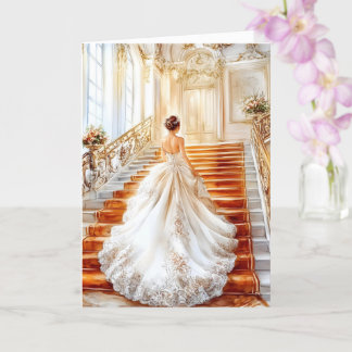 Bride Wedding Kaart