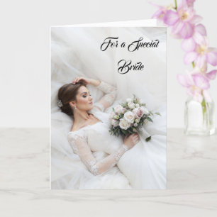 Bride Wedding Kaart