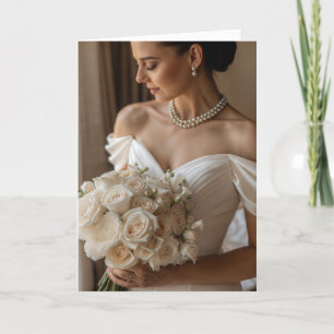 Bride Wedding Kaart