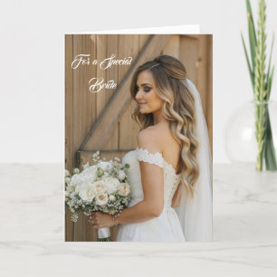 Bride Wedding Kaart