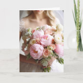 Bride Wedding Kaart (Voorkant)