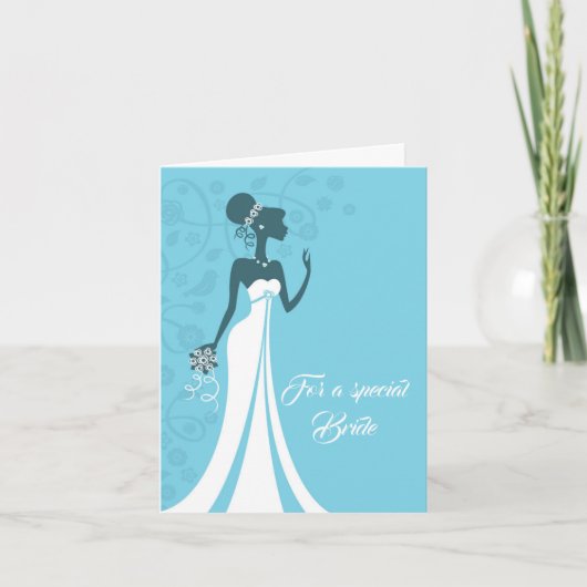 Bride Wedding Kaart (Voorkant)