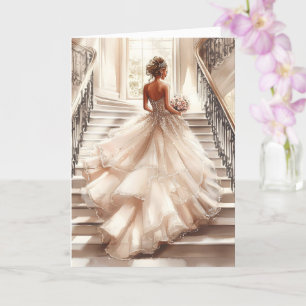 Bride Wedding Kaart