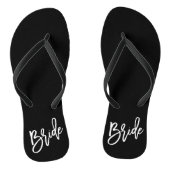 Bride White Script Teenslippers (Voetbed)