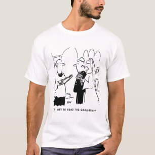 Bride wil de Kleine Cartoon van de Druk controlere T-shirt