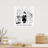 Bridegroom wil een afkoelingsperiode poster (Keuken)