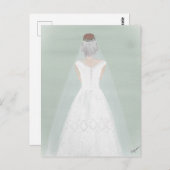 Bridekaart Briefkaart (Voorkant / Achterkant)