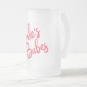 Brides Babes Wedding Matglas Bierpul (Voorkant rechts)