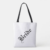 Brides Canvas tas (Achterkant)