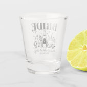 Bride's Coven Witchy Bachelorette Party Custom Shot Glas (Achterkant)