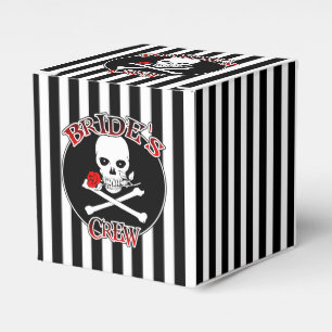 Bride's Crew Favor Box Bedankdoosjes