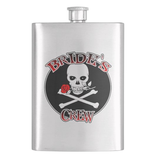 Bride's Crew Flask Flacon (Voorkant)