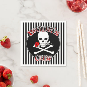 Bride's Crew Paper Napkins Servetten