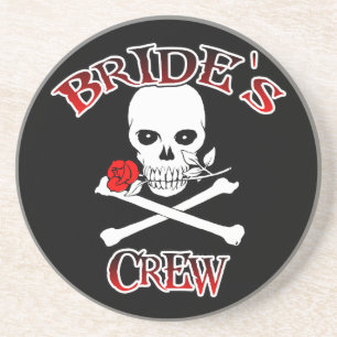 Bride's Crew Zandsteen Onderzetter