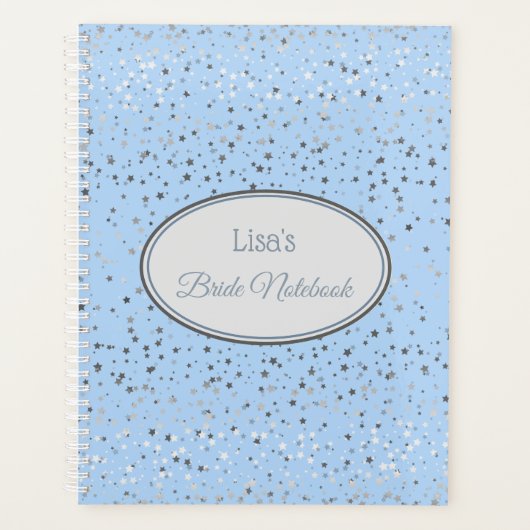 Brides Custom Wedding Planner-laptop - Aqua Blue Planner (Voorkant)
