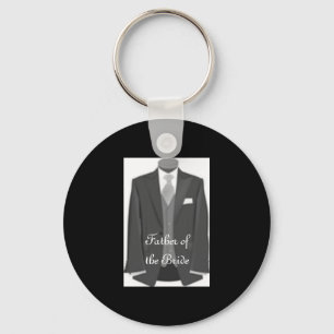 Brides Dad Key Ring Vader van de Bride Sleutelhang Sleutelhanger