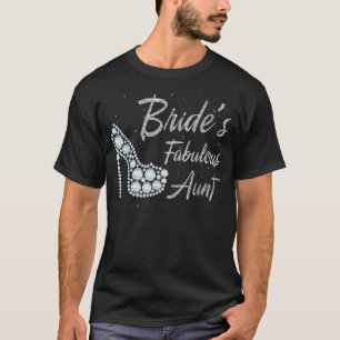 Bride's Fabulous tante, tante van de bride T-shirt