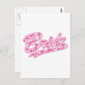 Bride's Hawaiian Flower Briefkaart (Voorkant / Achterkant)