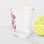 Bride's Last Ride Bachelorette Party Shot Glass Shot Glas (Rechts)