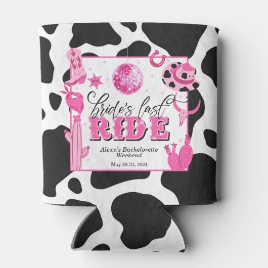 Bride's last Ride Koelbox - WH Blikjeskoeler (Achterkant)