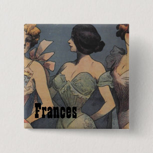Bride's Maid  Lingerie Wedding Shower Vierkante Button 5,1 Cm