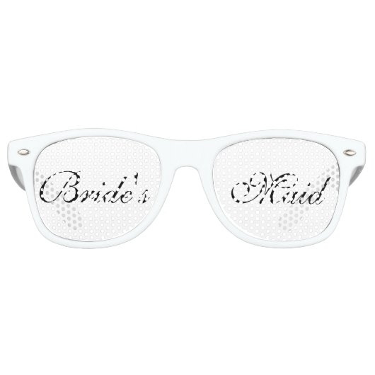 BRIDE'S MAID Party Shades Retro Zonnebril (Voorkant)