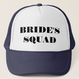 Bride's Squad Bachelorette Party Trucker Pet