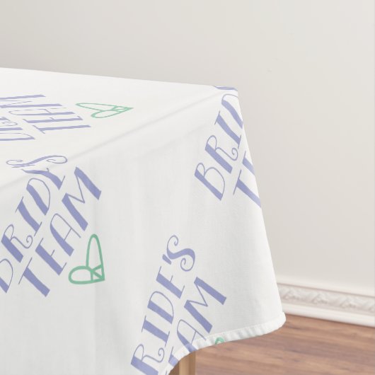 Bride's Team Tafelkleed (Voorbeeld)