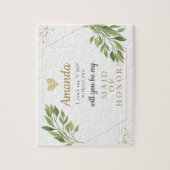 Bridesmai of Maid of Honor proposal puzzle Legpuzzel (Verticaal)