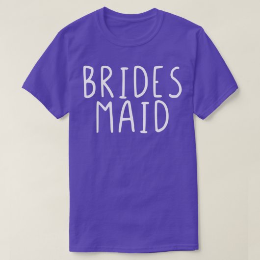 Bridesmaid 3 t-shirt (Design voorkant)