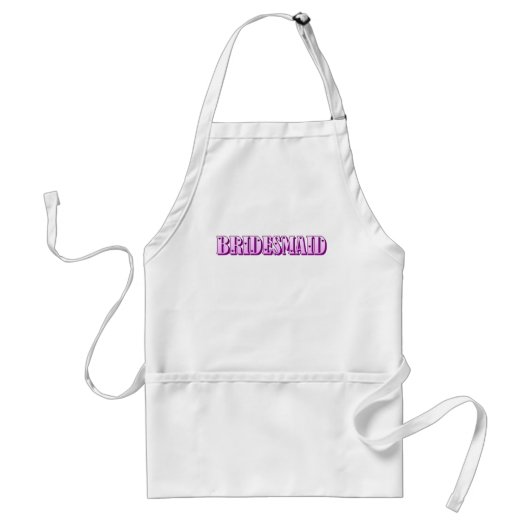 Bridesmaid Apron Standaard Schort (Voorkant)