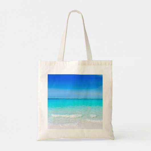 Bridesmaid Beach Personal Summer Wedding Canvas ta Tote Bag (Achterkant)