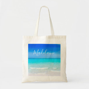 Bridesmaid Beach Personal Summer Wedding Canvas ta Tote Bag