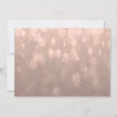Bridesmaid | Blush Bokeh Kaart (Achterkant)
