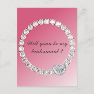 Bridesmaid Briefkaart