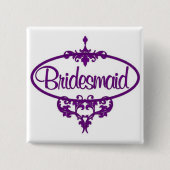 Bridesmaid Button (Voorkant)