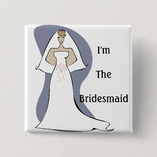 Bridesmaid Button (Voorkant)
