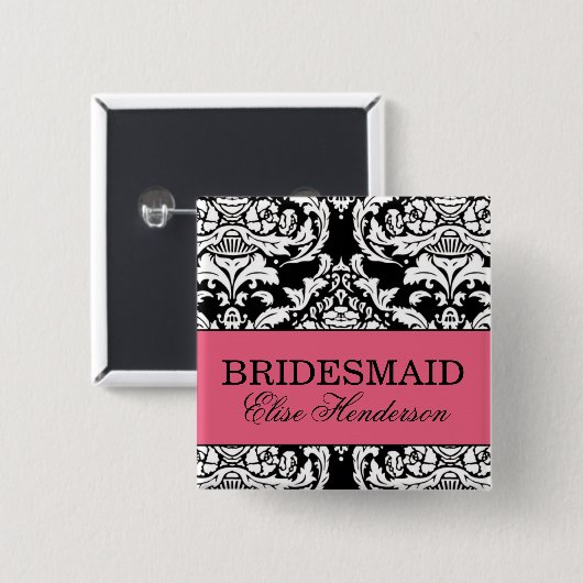 Bridesmaid Button (Voorkant /achterkant)