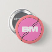 Bridesmaid Button (Voorkant /achterkant)