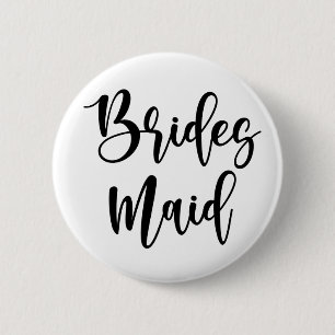Bridesmaid Button