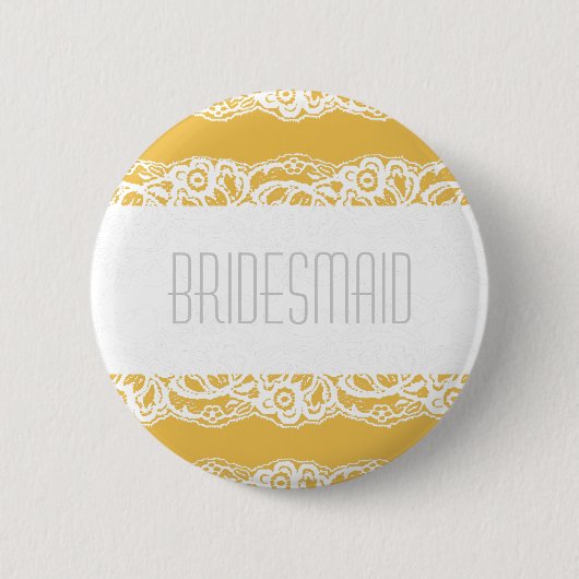 Bridesmaid Button - Kies uw eigen kleur! (Voorkant)