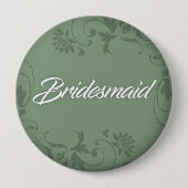 Bridesmaid Button voor Tas (Voorkant)
