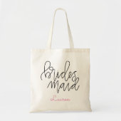 Bridesmaid Canvas tas - ontwerp (Voorkant)